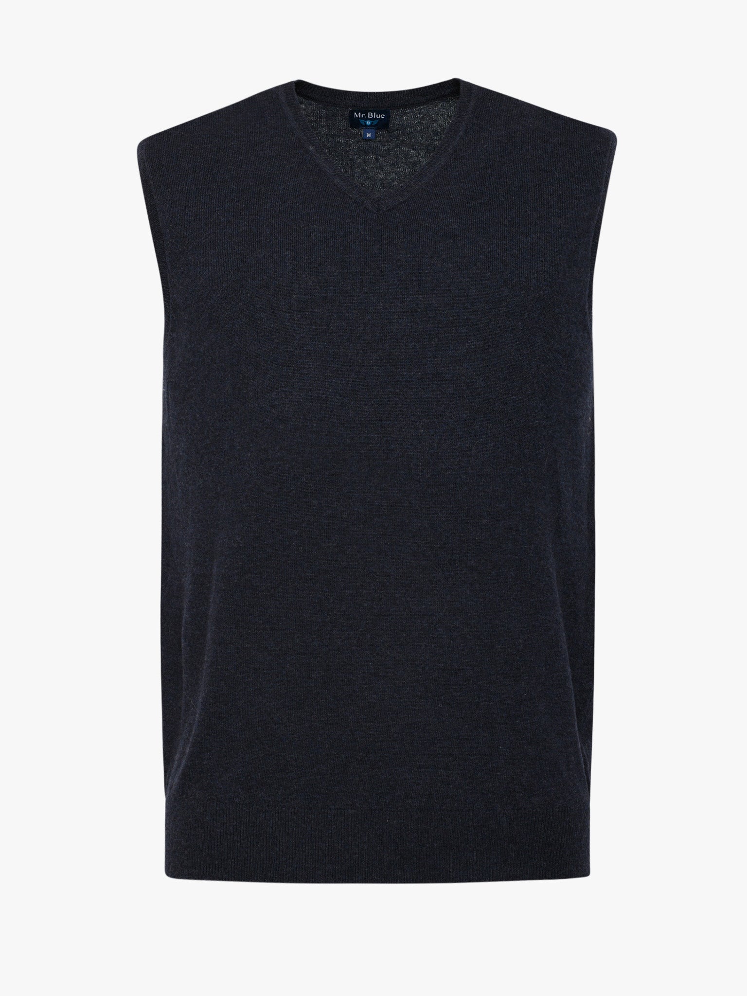 BLUE WOOL PULLOVER LONG SLEEVE REGULAR FIT MR. BLUE