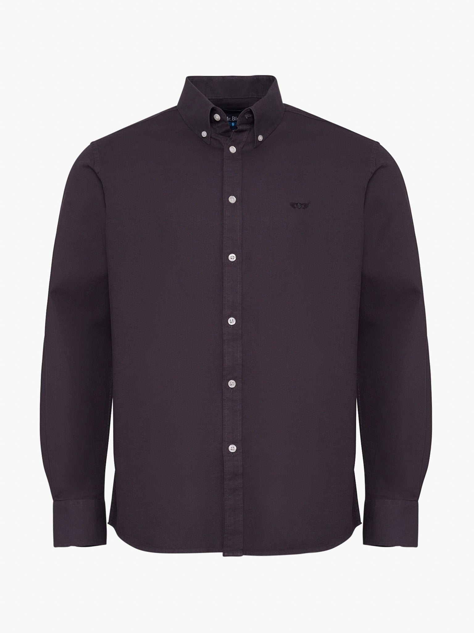 BLUE COTTON SHIRT LONG SLEEVE REGULAR FIT MR. BLUE