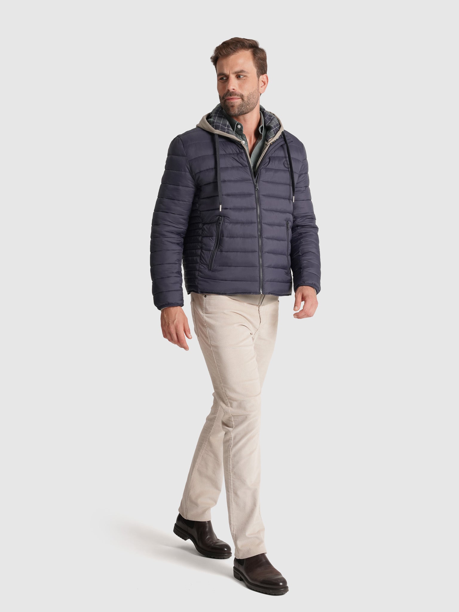 CHAQUETA ACOLCHADA AZUL SR. AZUL