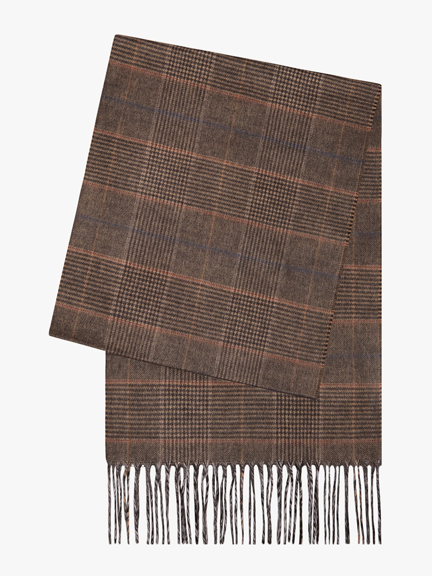BEIGE SCARF MR. BLUE