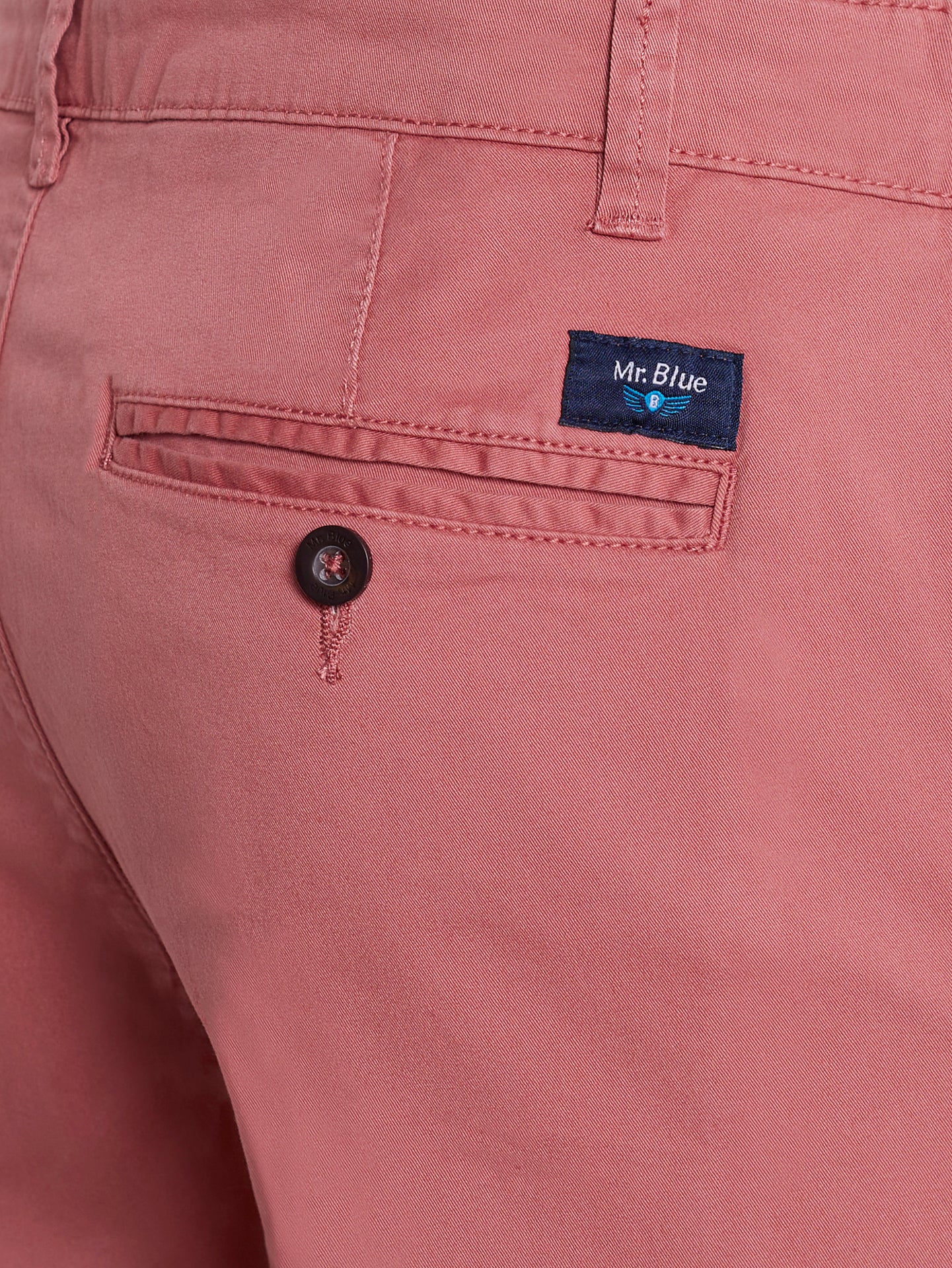 PINK COTTON BERMUDA REGULAR FIT MR. BLUE
