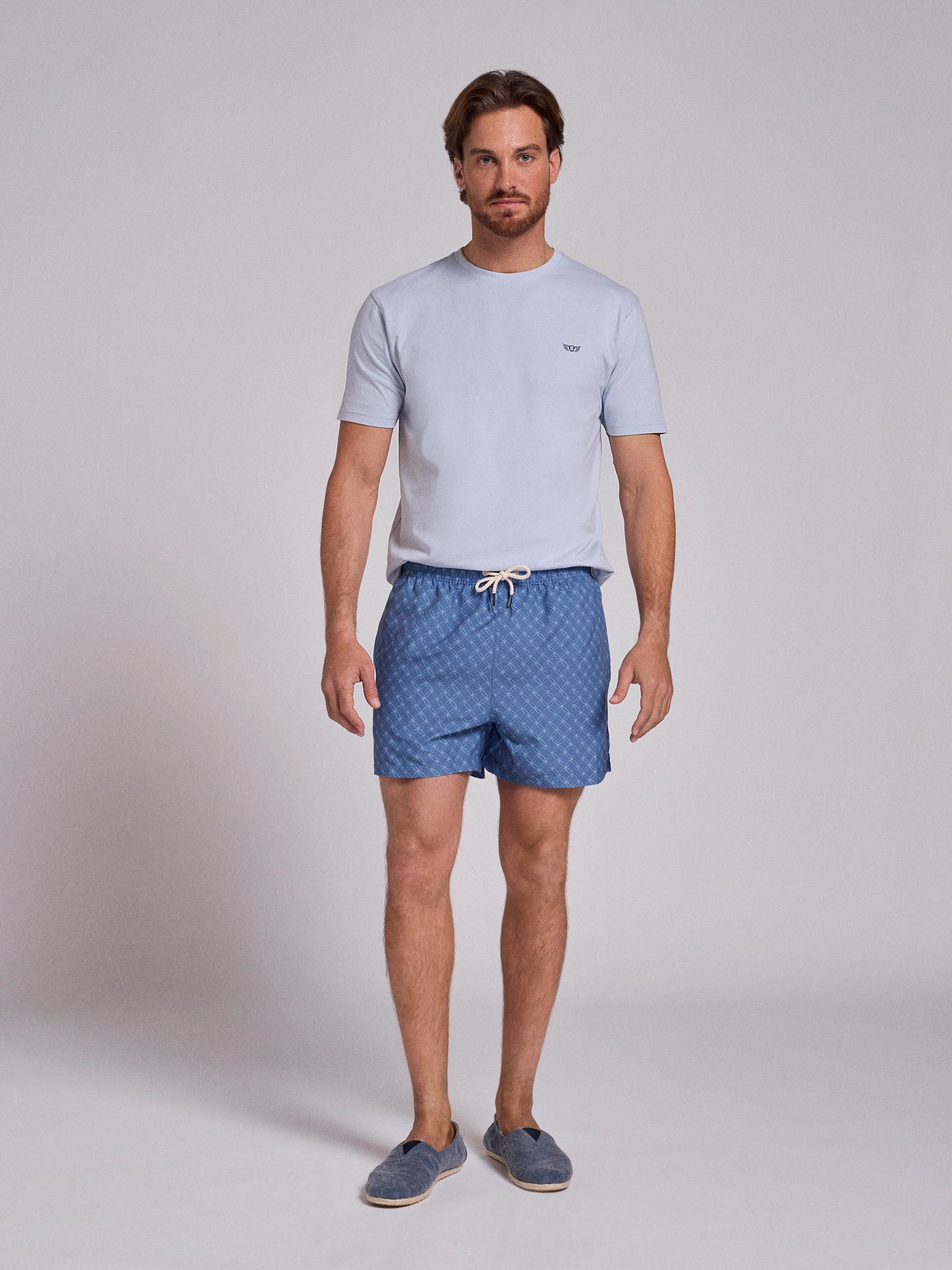 FATO BANHO AZUL REGULAR FIT MR. BLUE