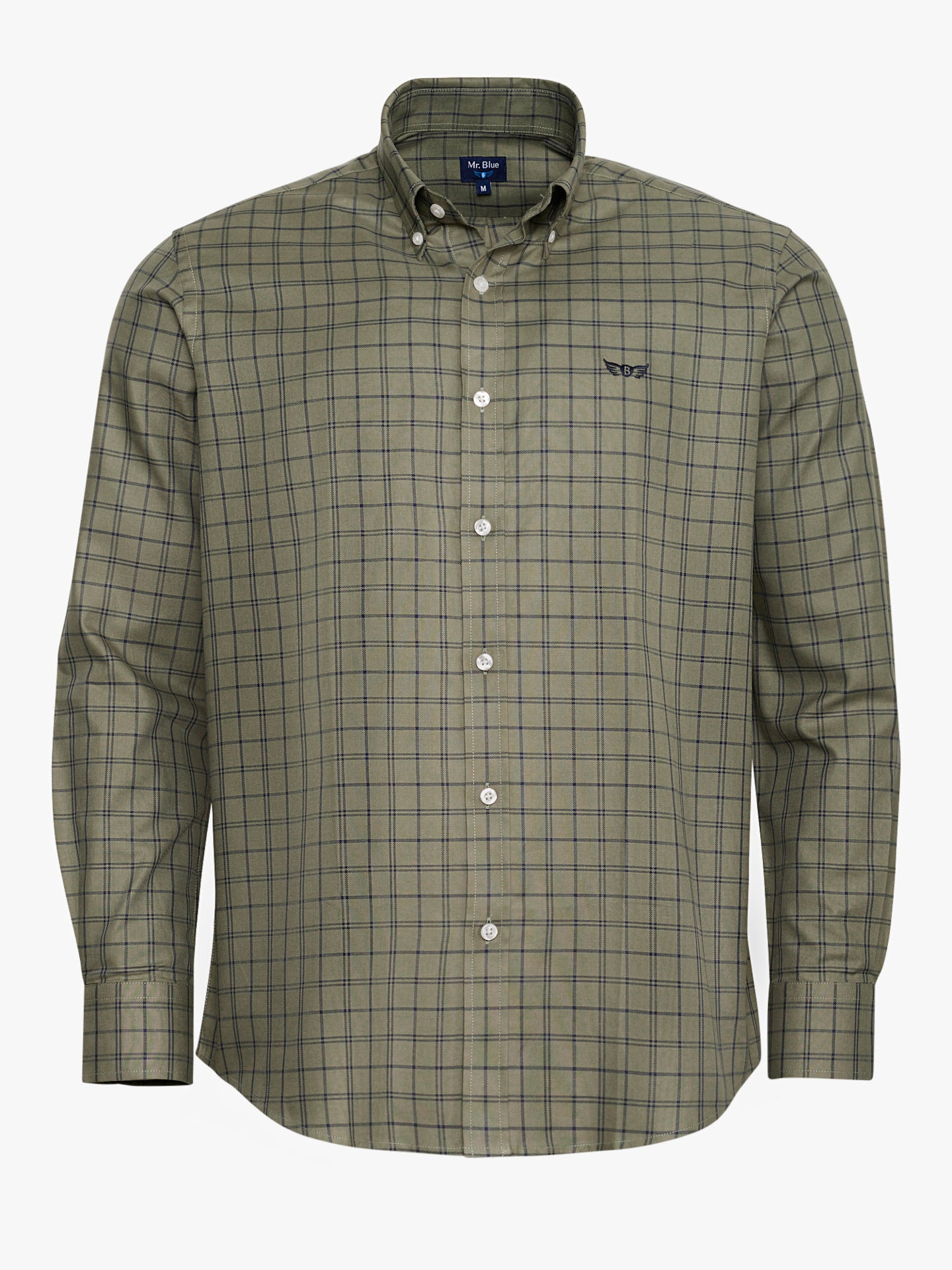 CAMISA MR VERDE REGULAR FIT. AZUL