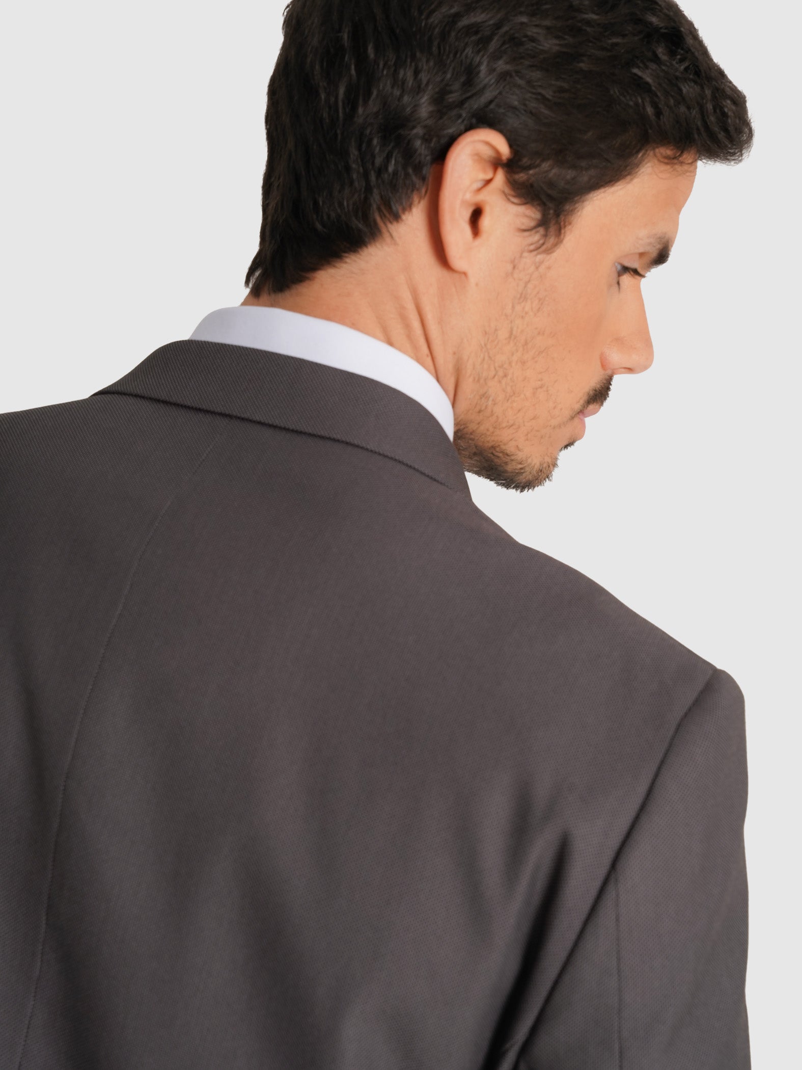 FATO CINZENTO MANGA COMPRIDA REGULAR FIT MR. BLUE