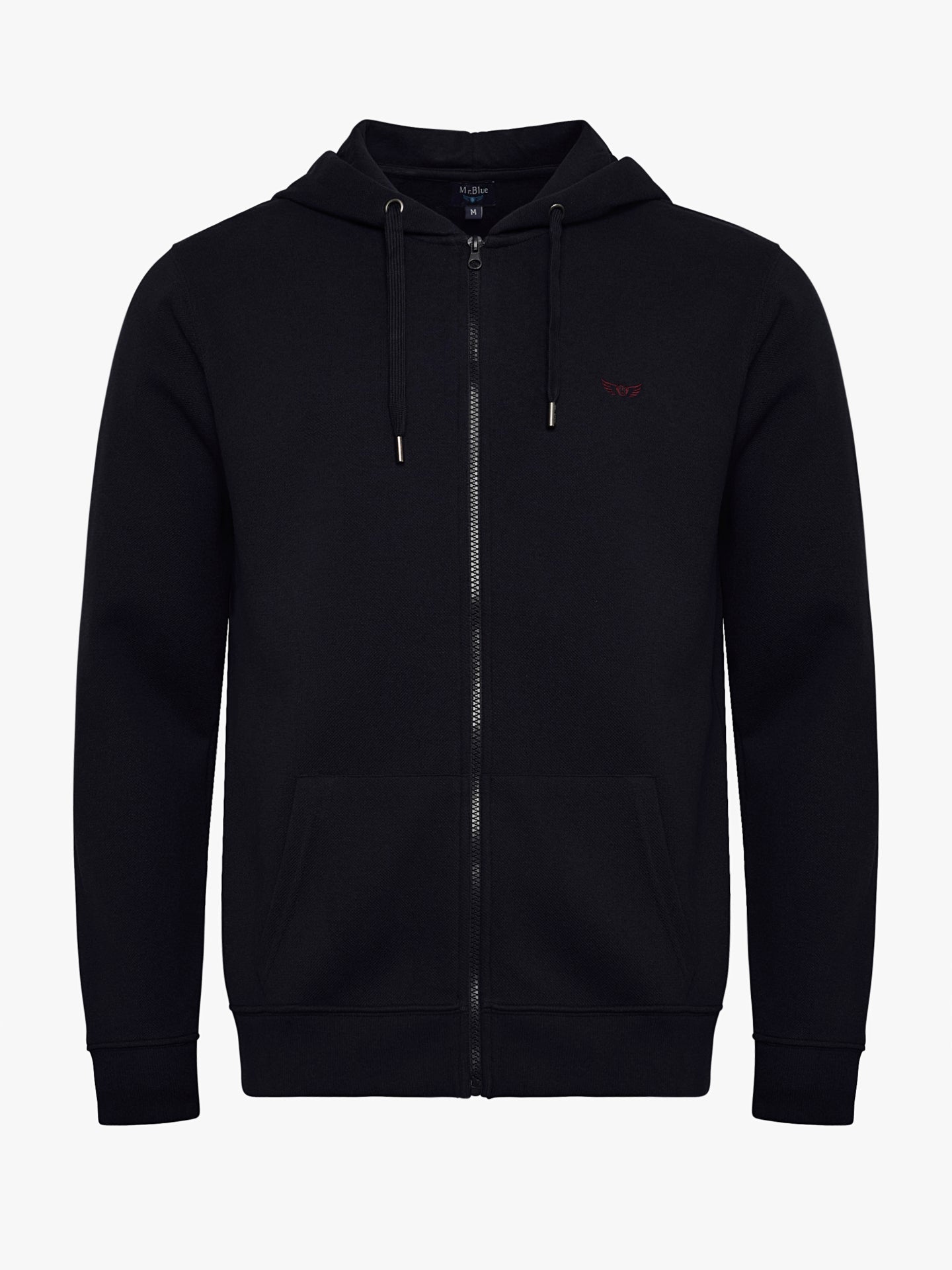 Blue Hoodie With Mr. Blue Logo