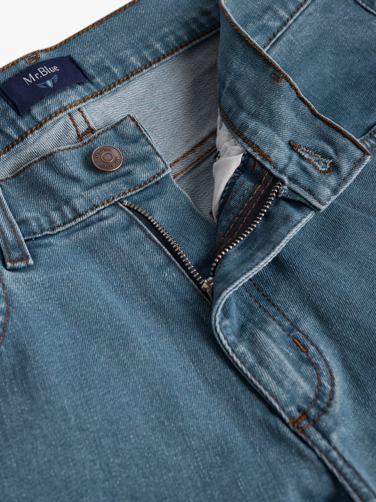 Vaqueros azules de corte regular Mr. Blue