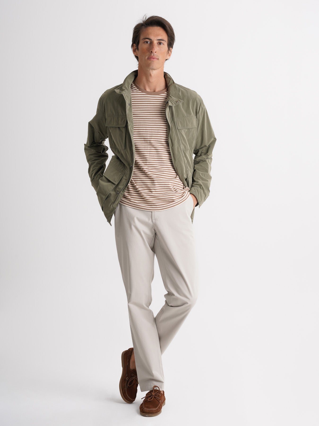 Mr.Chaqueta Verde Azul