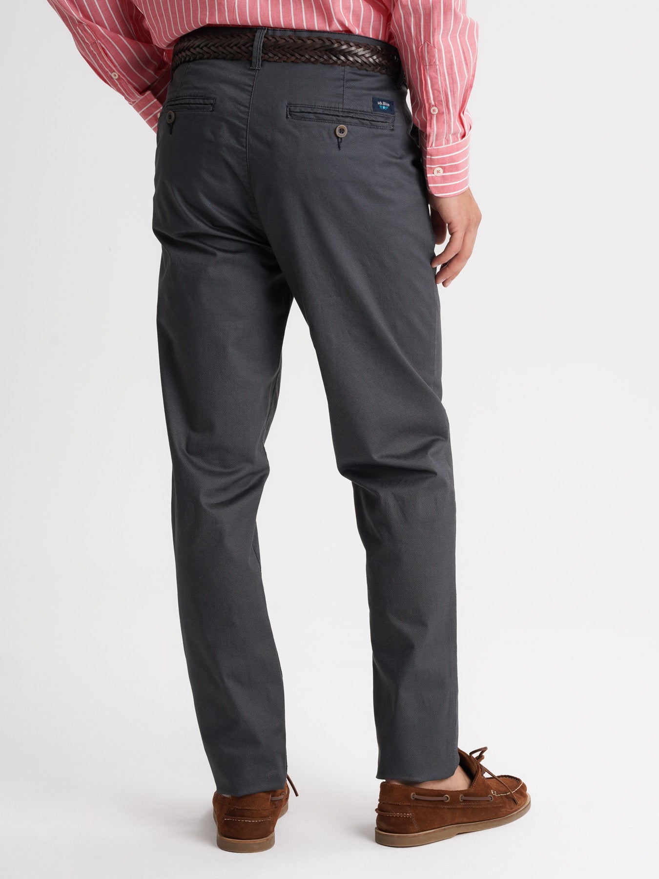 Mr. Blue Slim Fit Blue Chinos