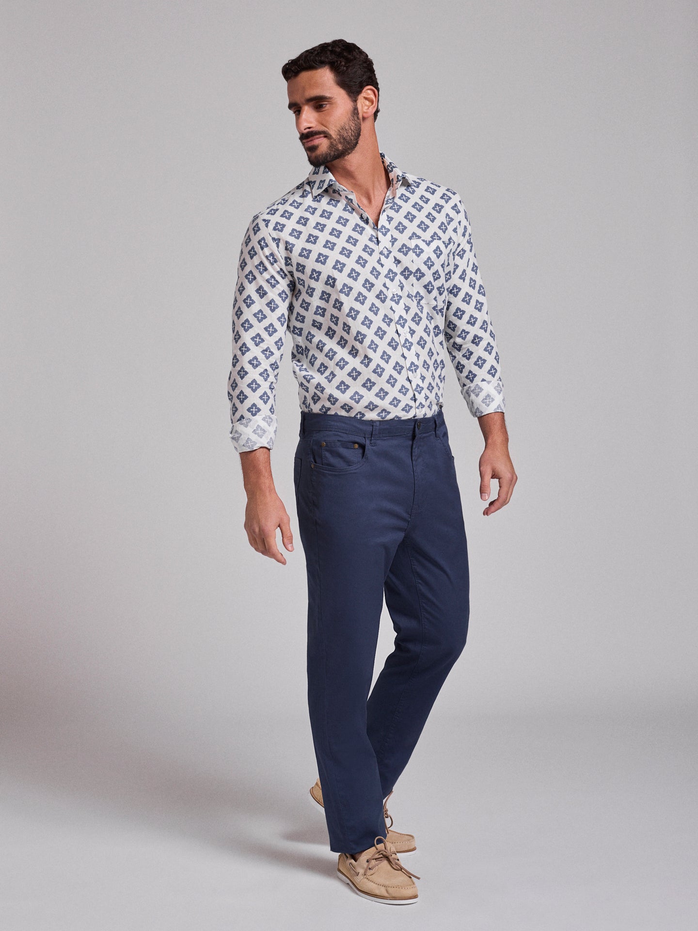 ALGODÓN AZUL REGULAR FIT MR. AZUL