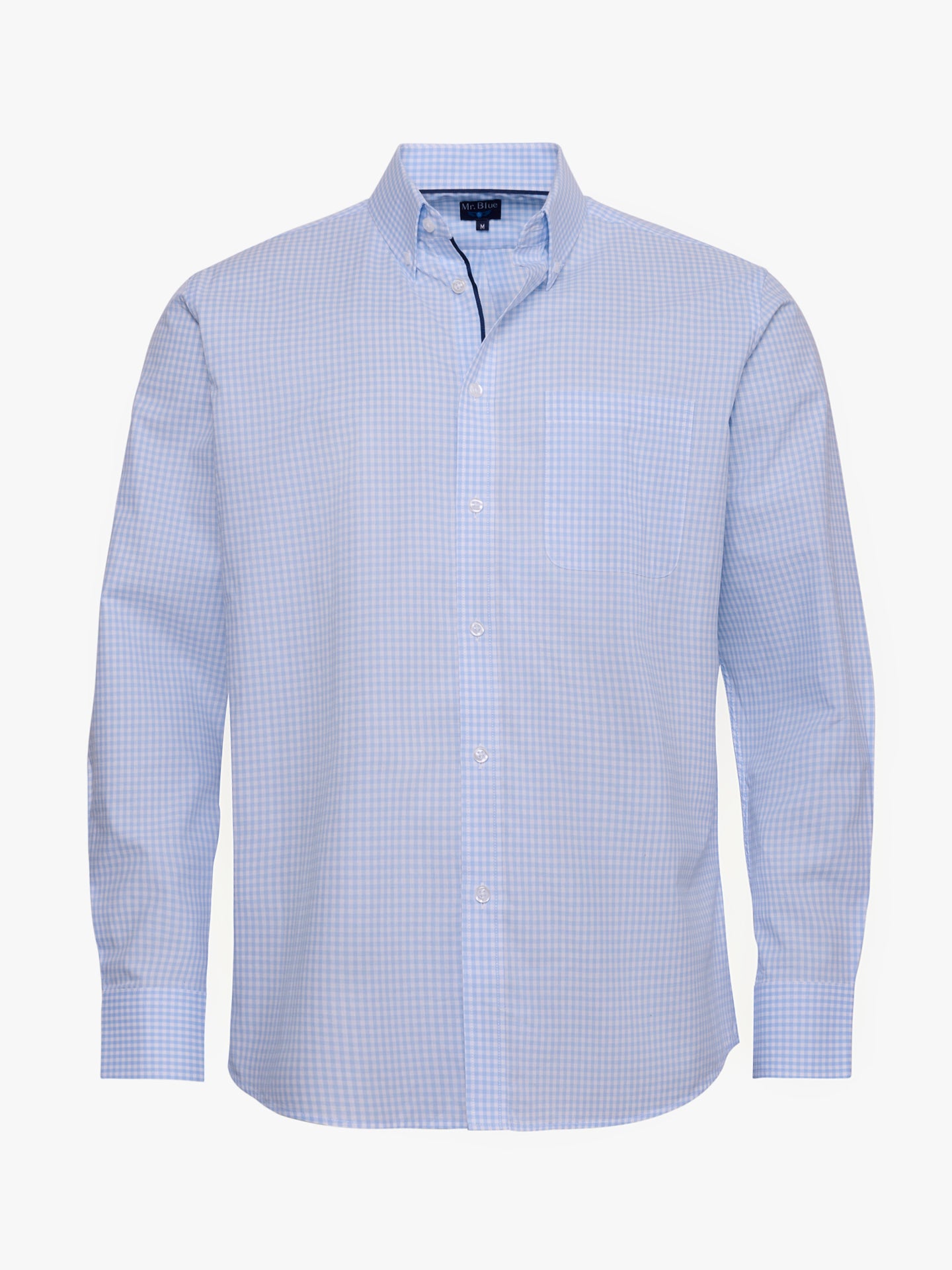 BLUE COTTON SHIRT LONG SLEEVE REGULAR FIT MR. BLUE