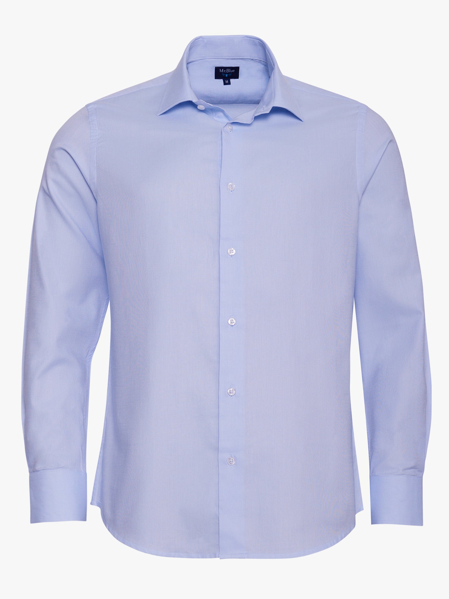 BLUE SLIM FIT MR SHIRT. BLUE