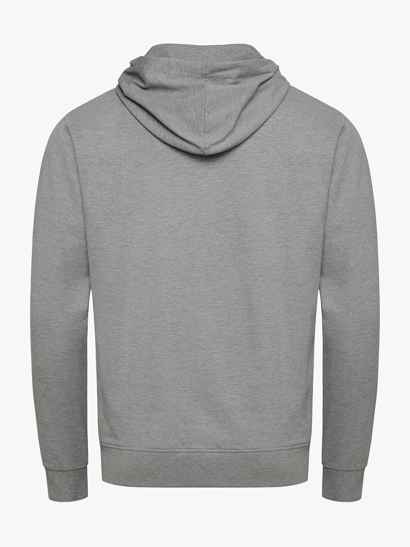 Gray Hoodie With Mr. Blue Logo