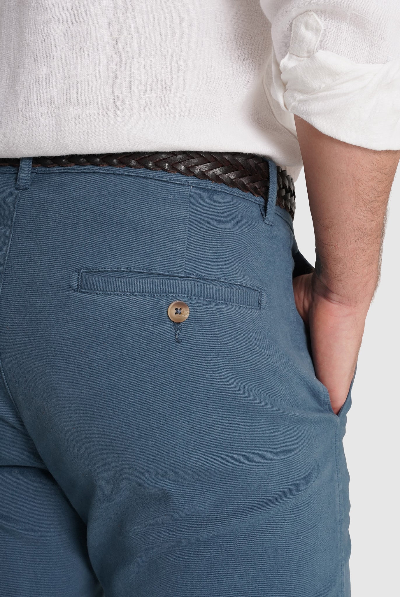 Calça Azuis Regular Fit Mr. Blue