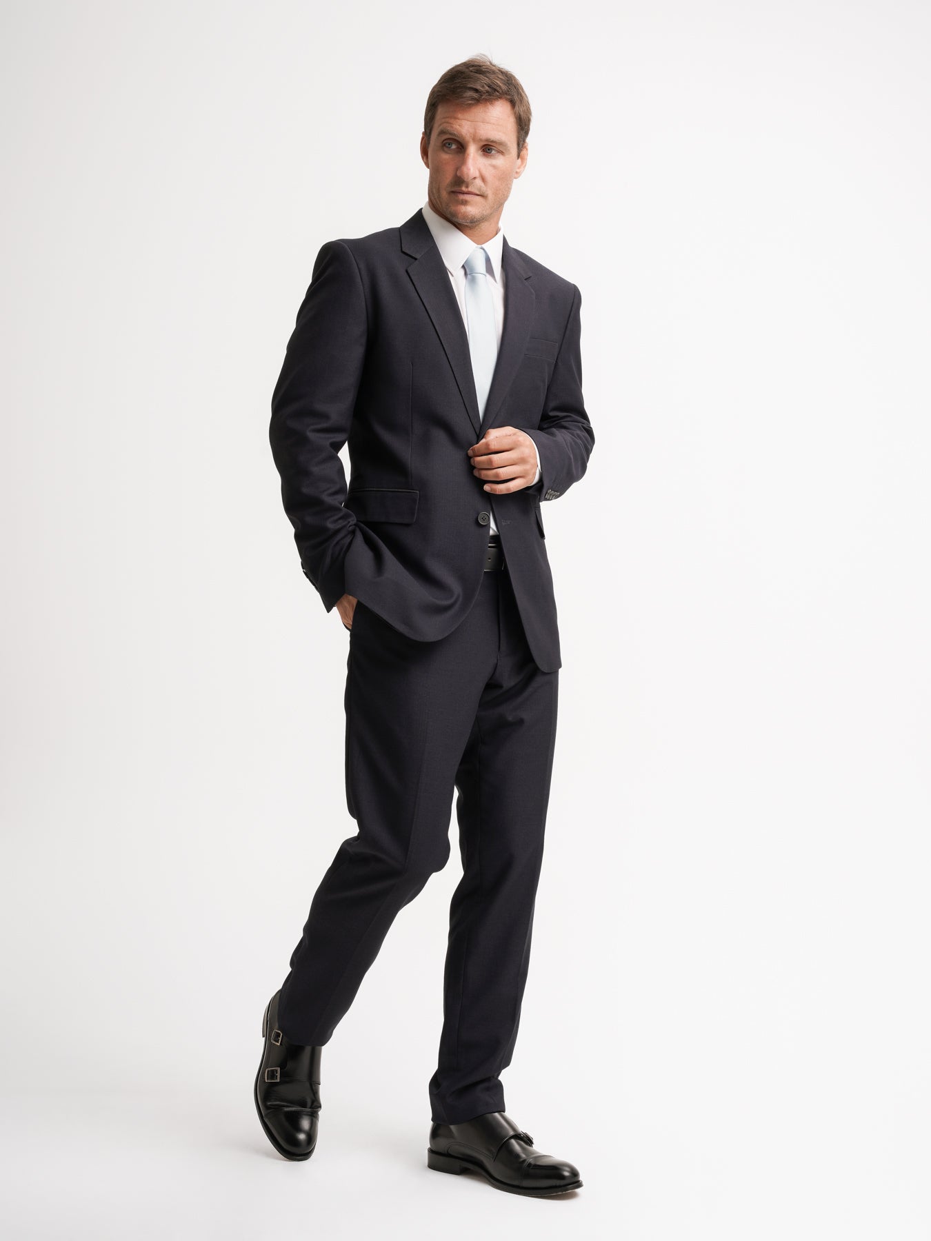 Blue Suit With Plain Mr. Blue