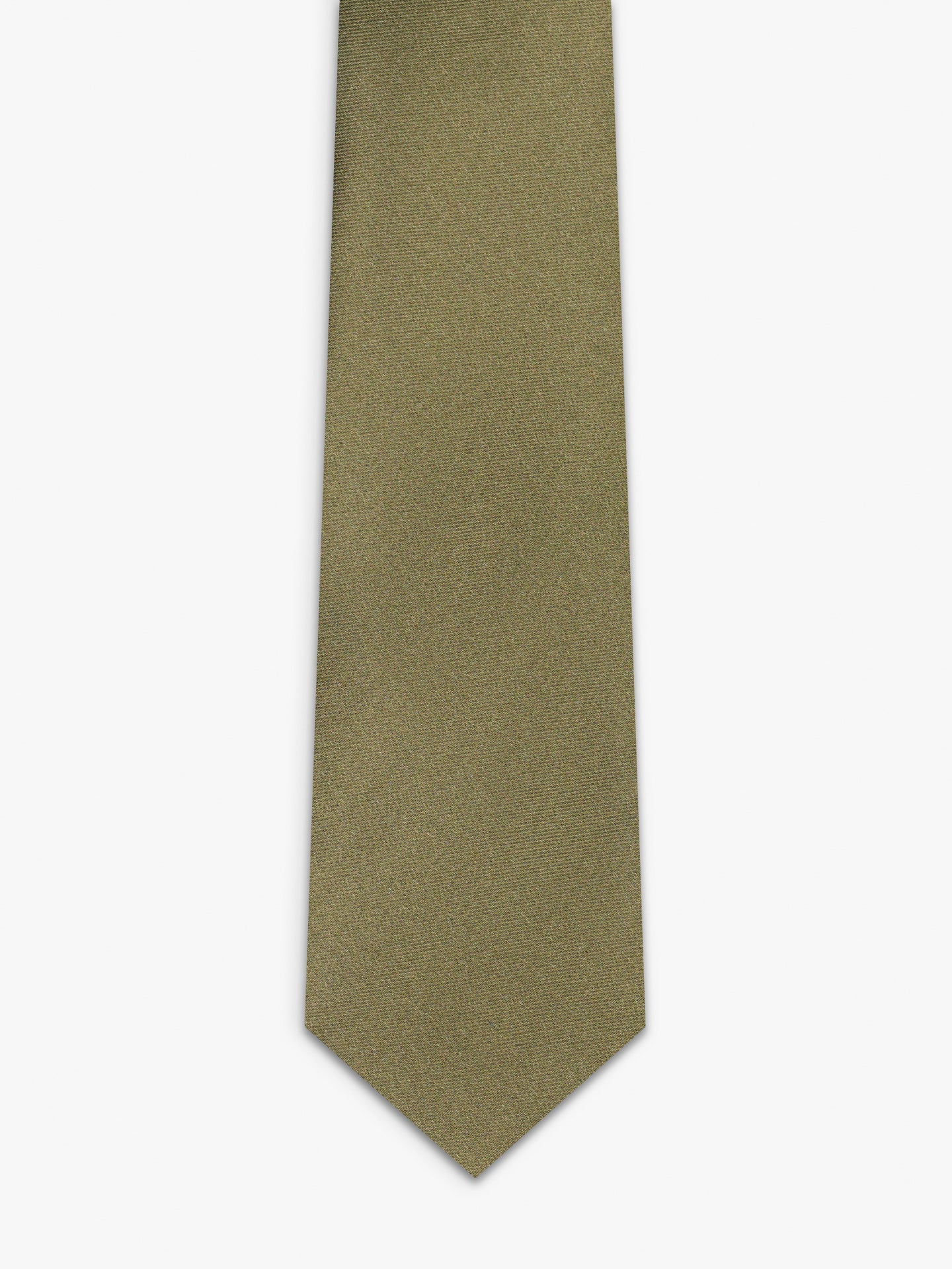 Corbata de seda verde Mr. Blue