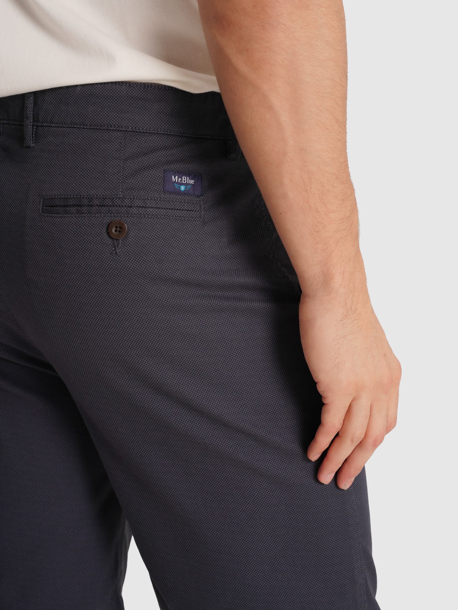 BERMUDA REGULAR FIT AZUL MR. AZUL