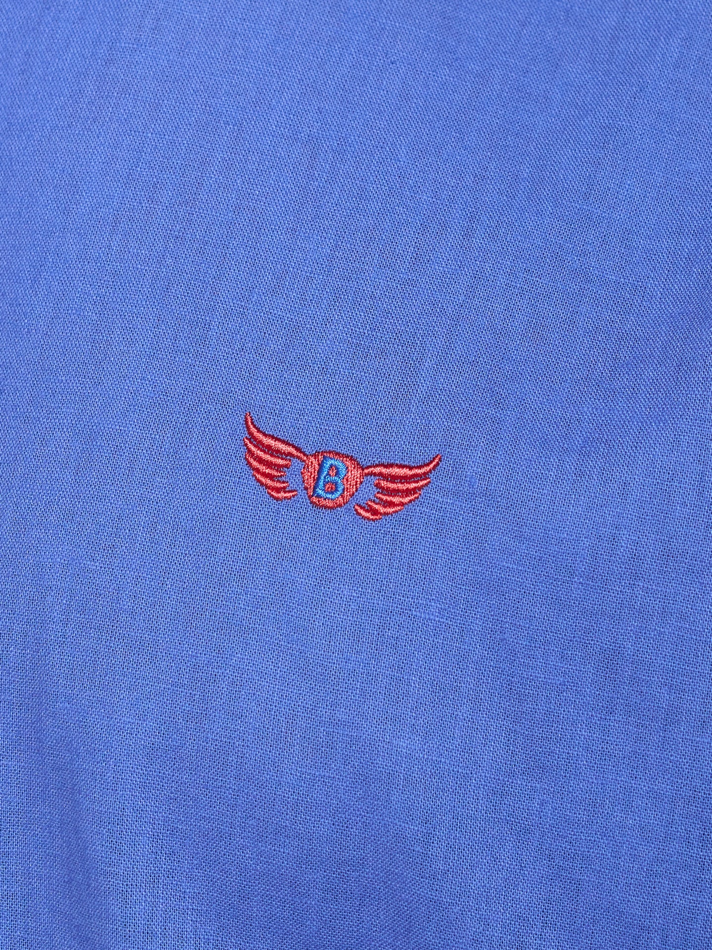 BLUE LINEN SHIRT LONG SLEEVE REGULAR FIT MR. BLUE