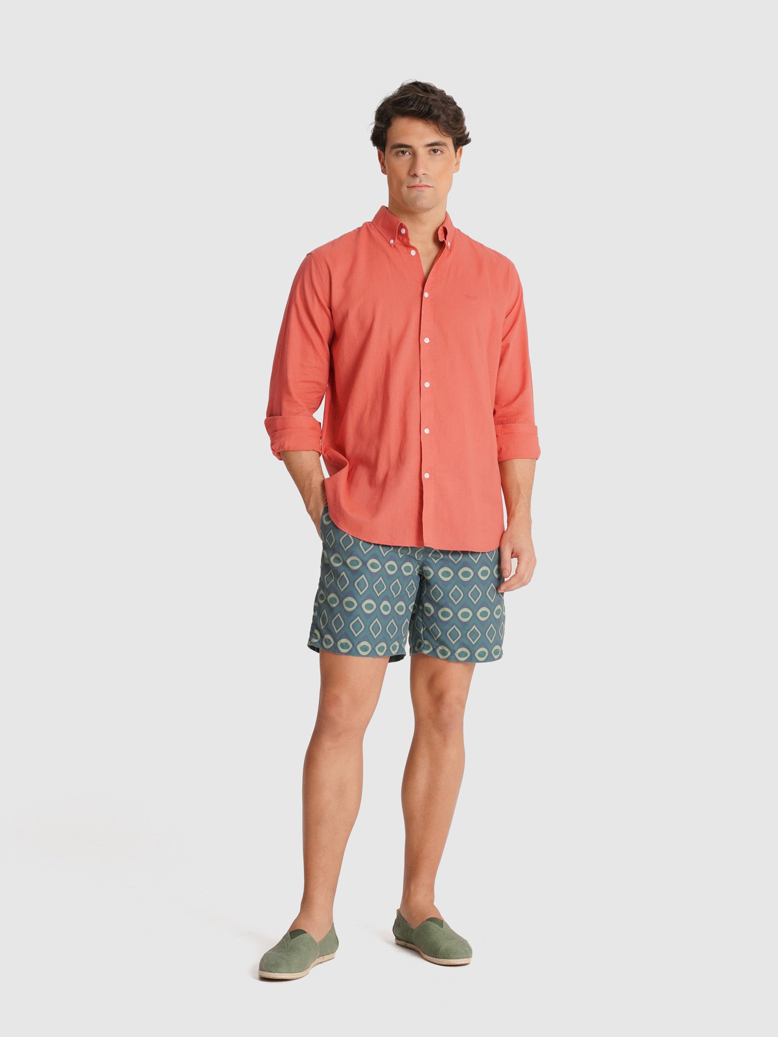 BAÑADOR GRIS REGULAR FIT MR. AZUL