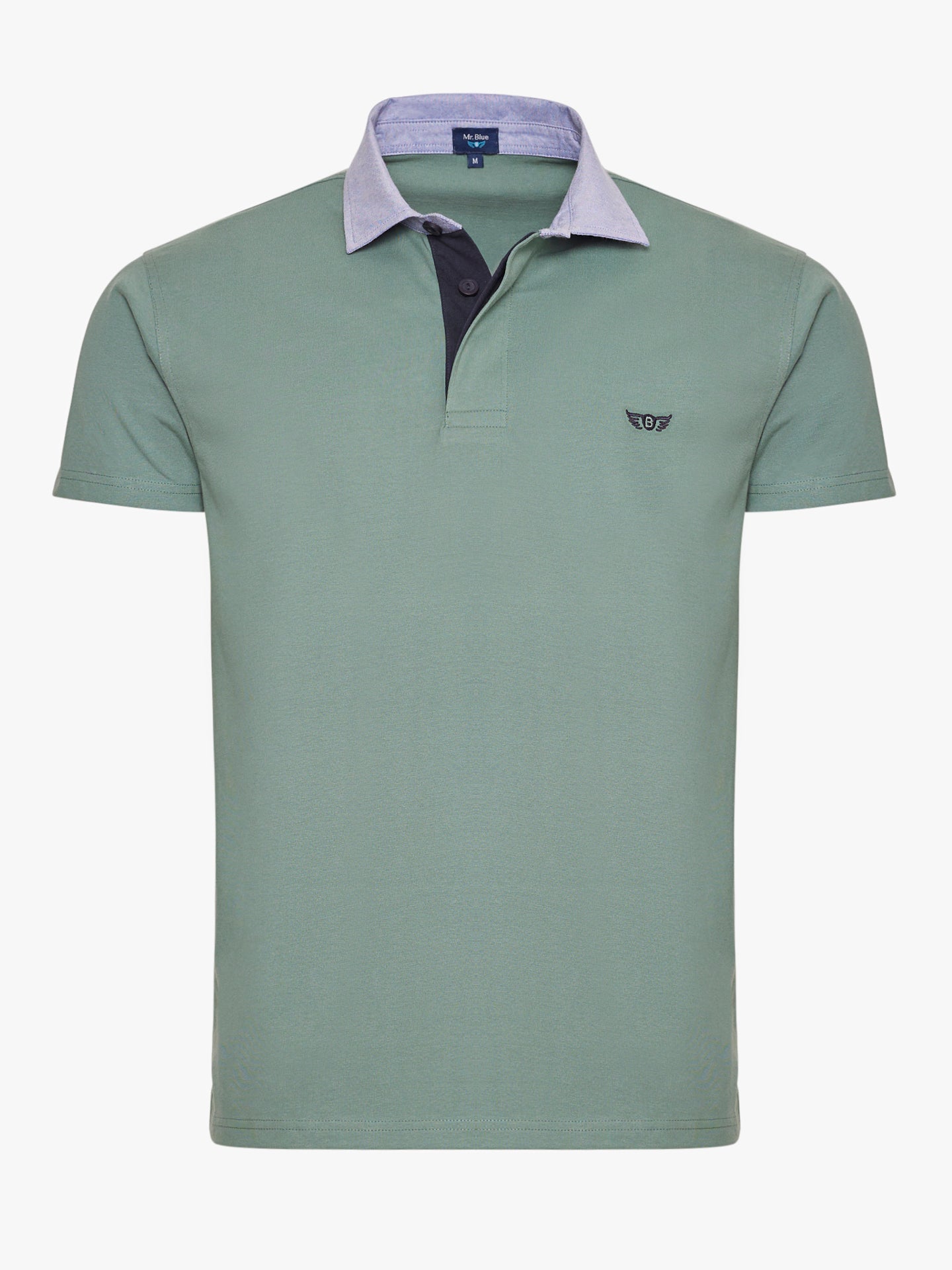 Rubbie Regular Fit Liso Verde Mr. Blue