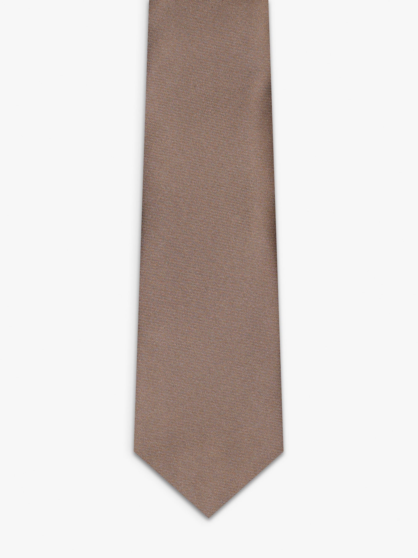 Mr. Blue Beige Silk Tie
