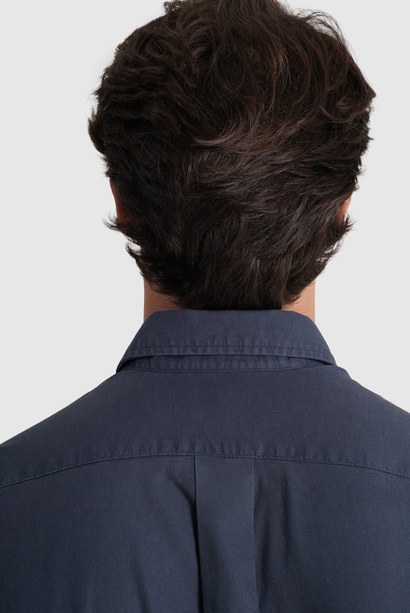 Camisa Algodão Azul Manga Comprida Regular Fit Mr. Blue