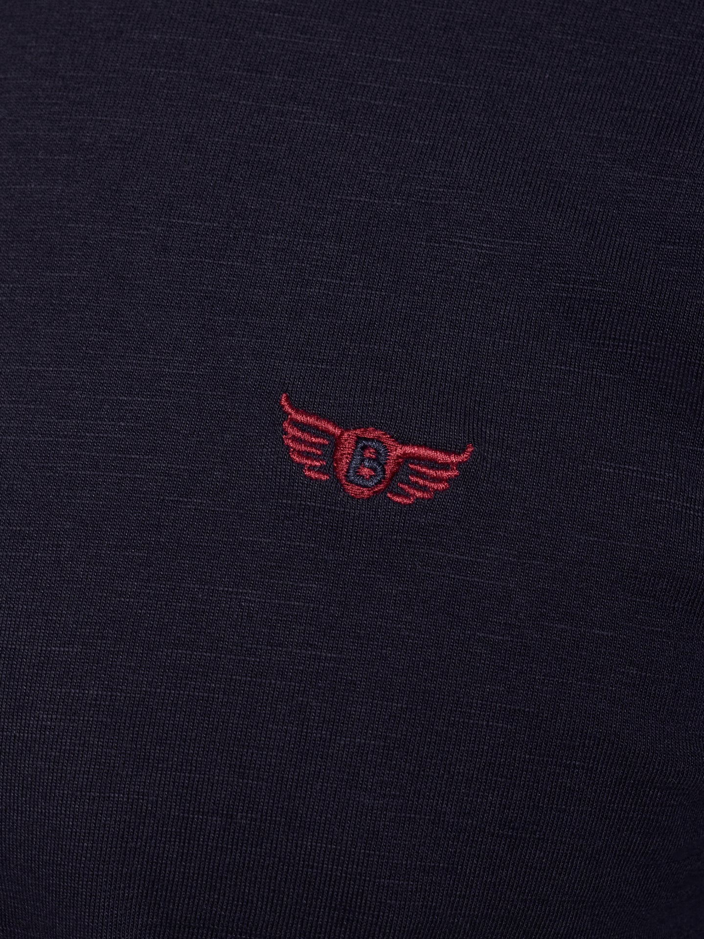 T-SHIRT ALGODÃO AZUL MANGA CURTA REGULAR FIT MR. BLUE