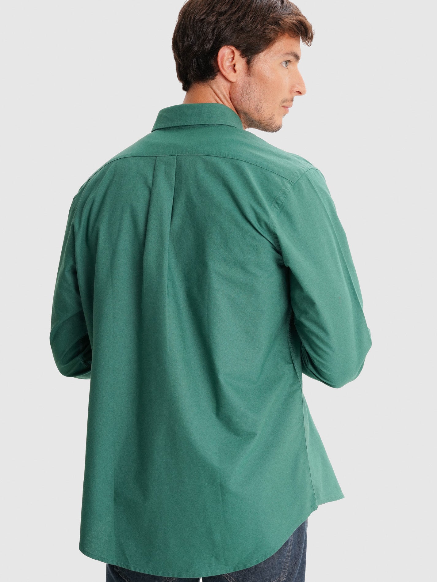 CAMISA MR VERDE REGULAR FIT. AZUL