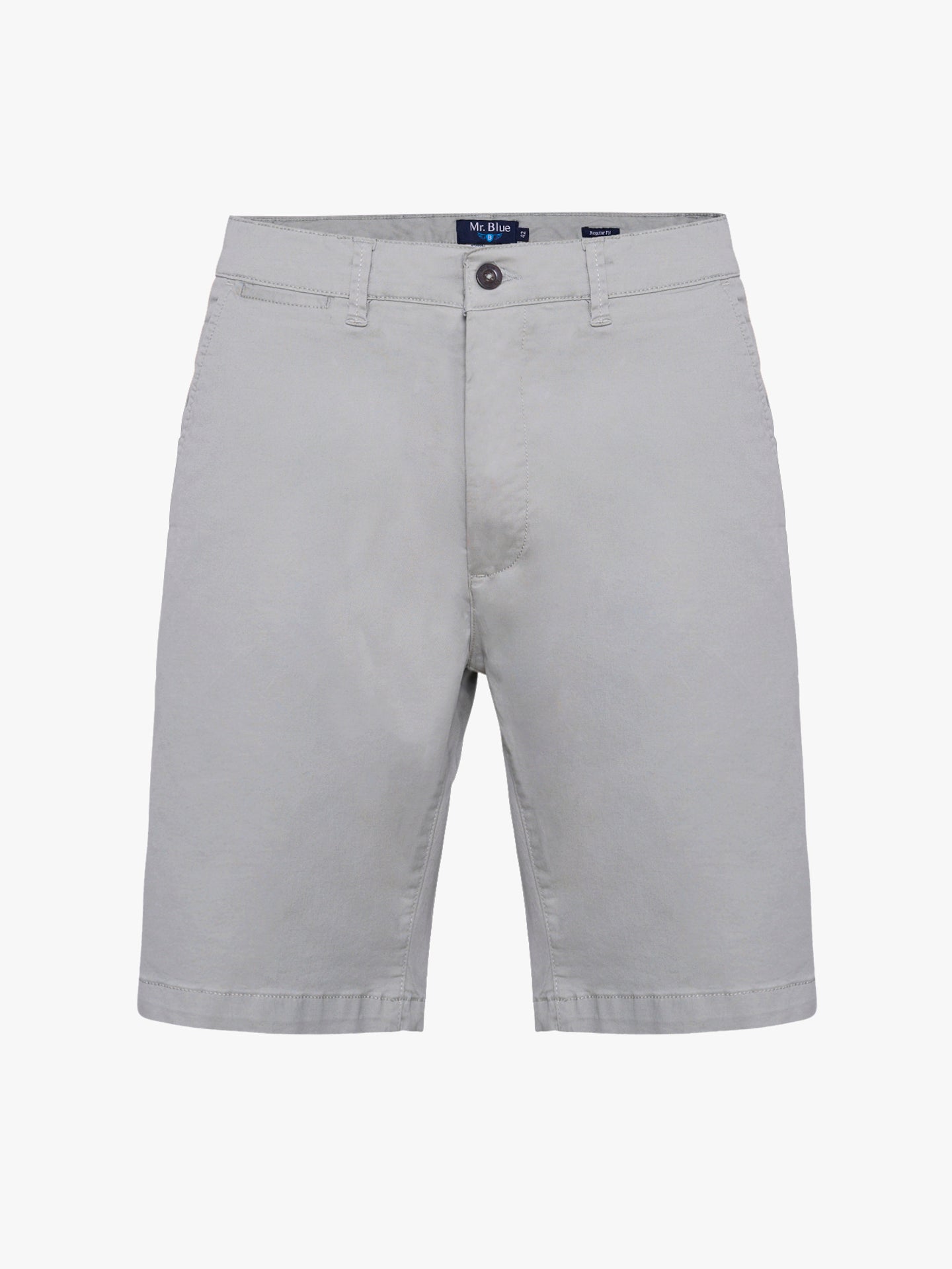 BERMUDA DE ALGODÓN VERDE REGULAR FIT MR. AZUL