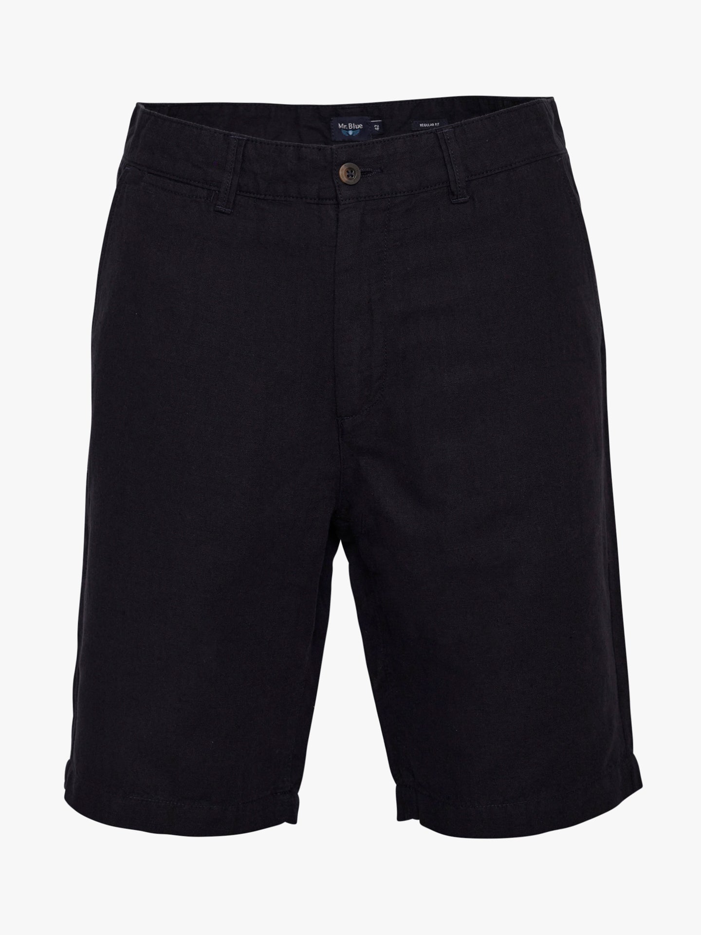 Pantalones cortos azules de corte regular Mr. Blue