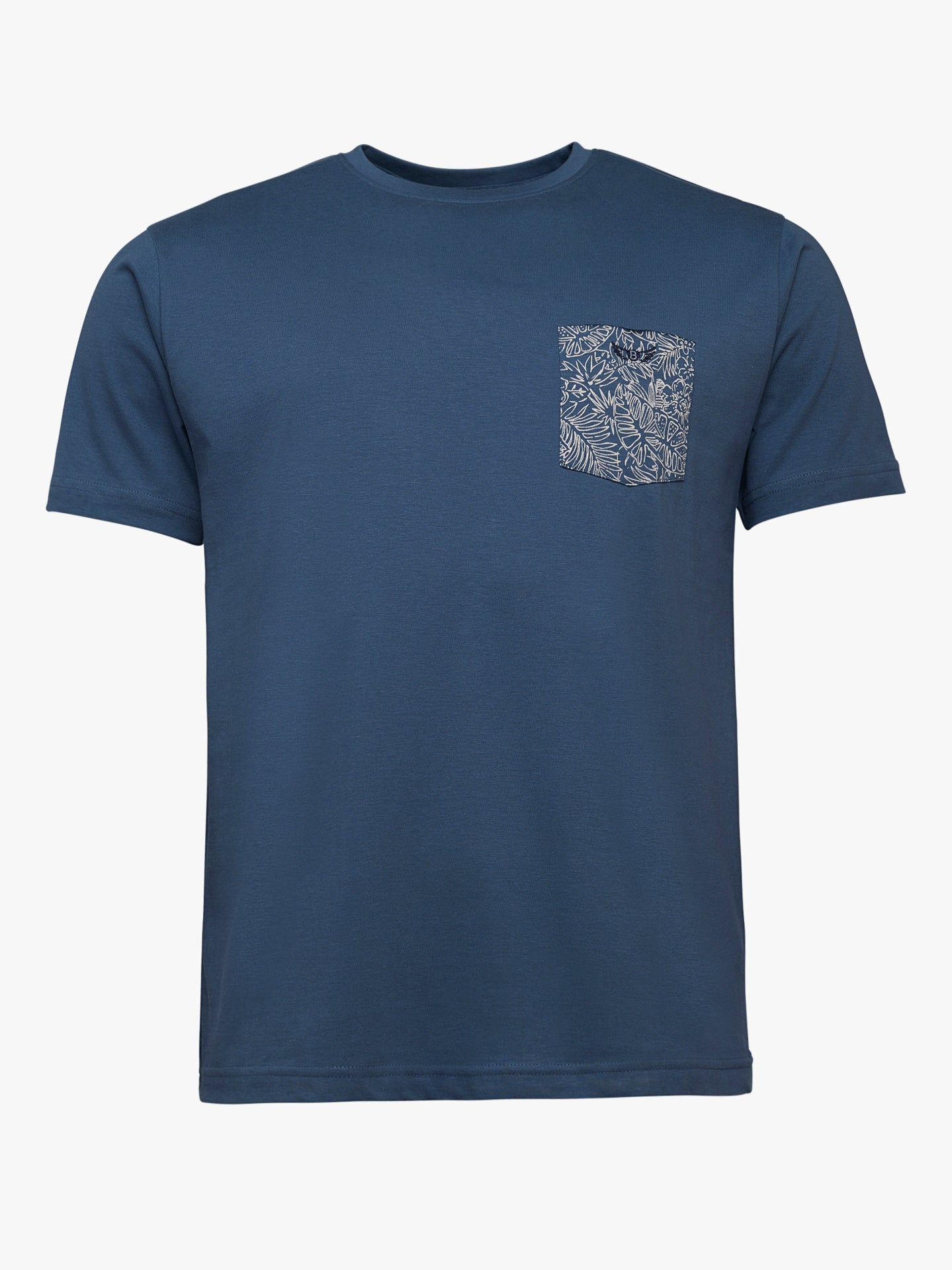 Mr. Blue Camiseta 100% Algodón Azul