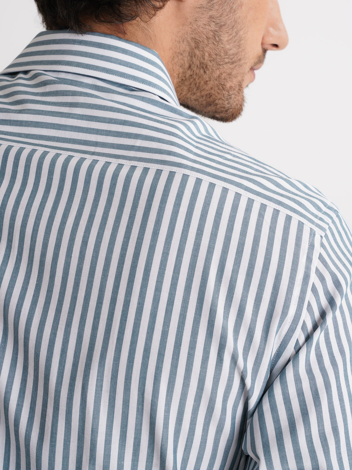 Slim Fit Dobby Blue Mr. Blue Shirt