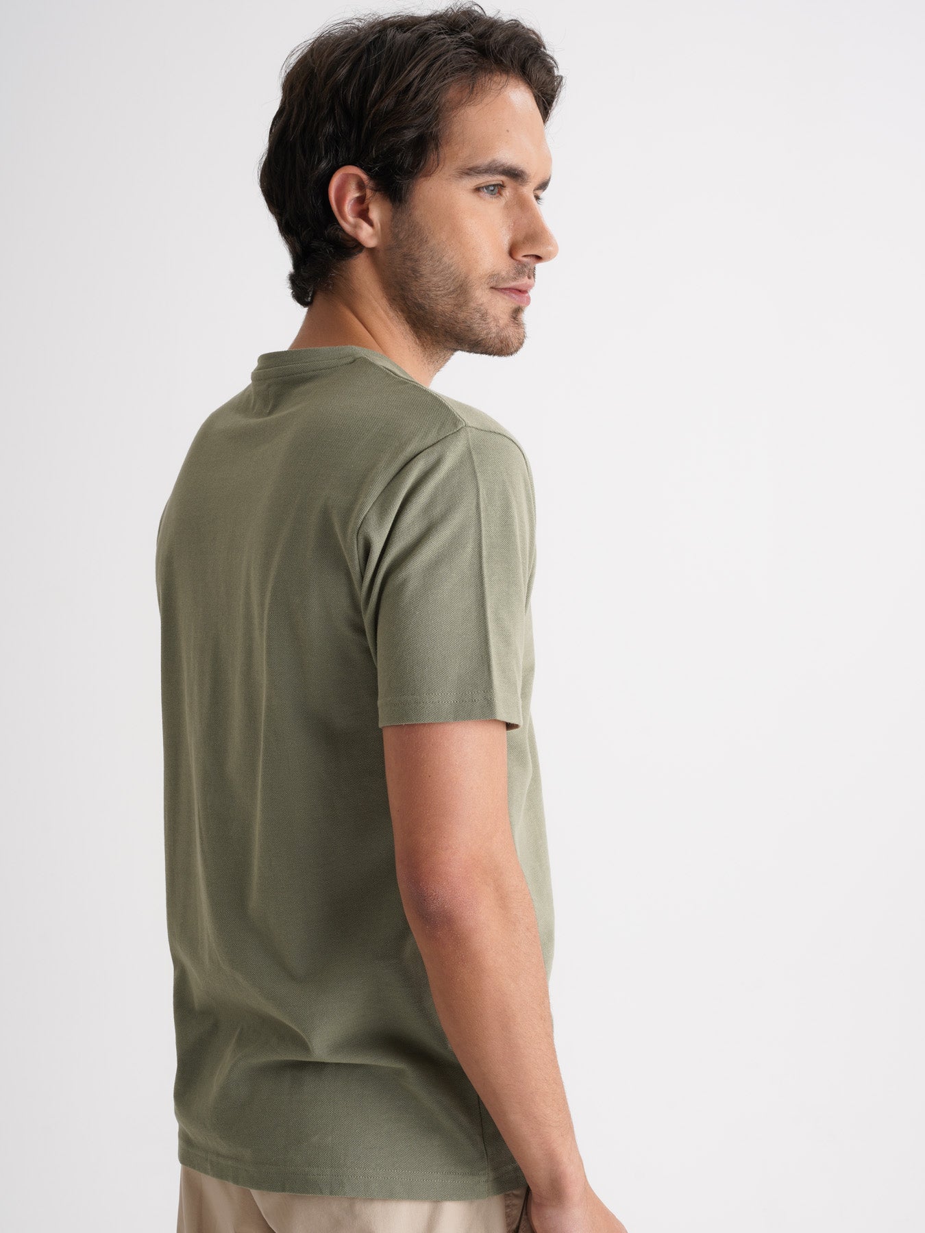 Mr. Blue 100% Cotton Green T-Shirt