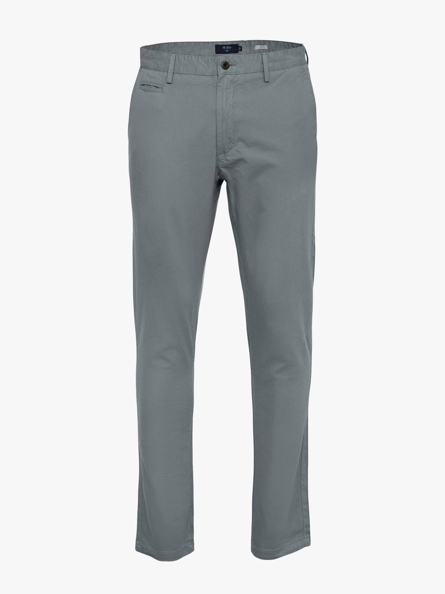 Mr. Blue Slim Fit Twill Green Chinos