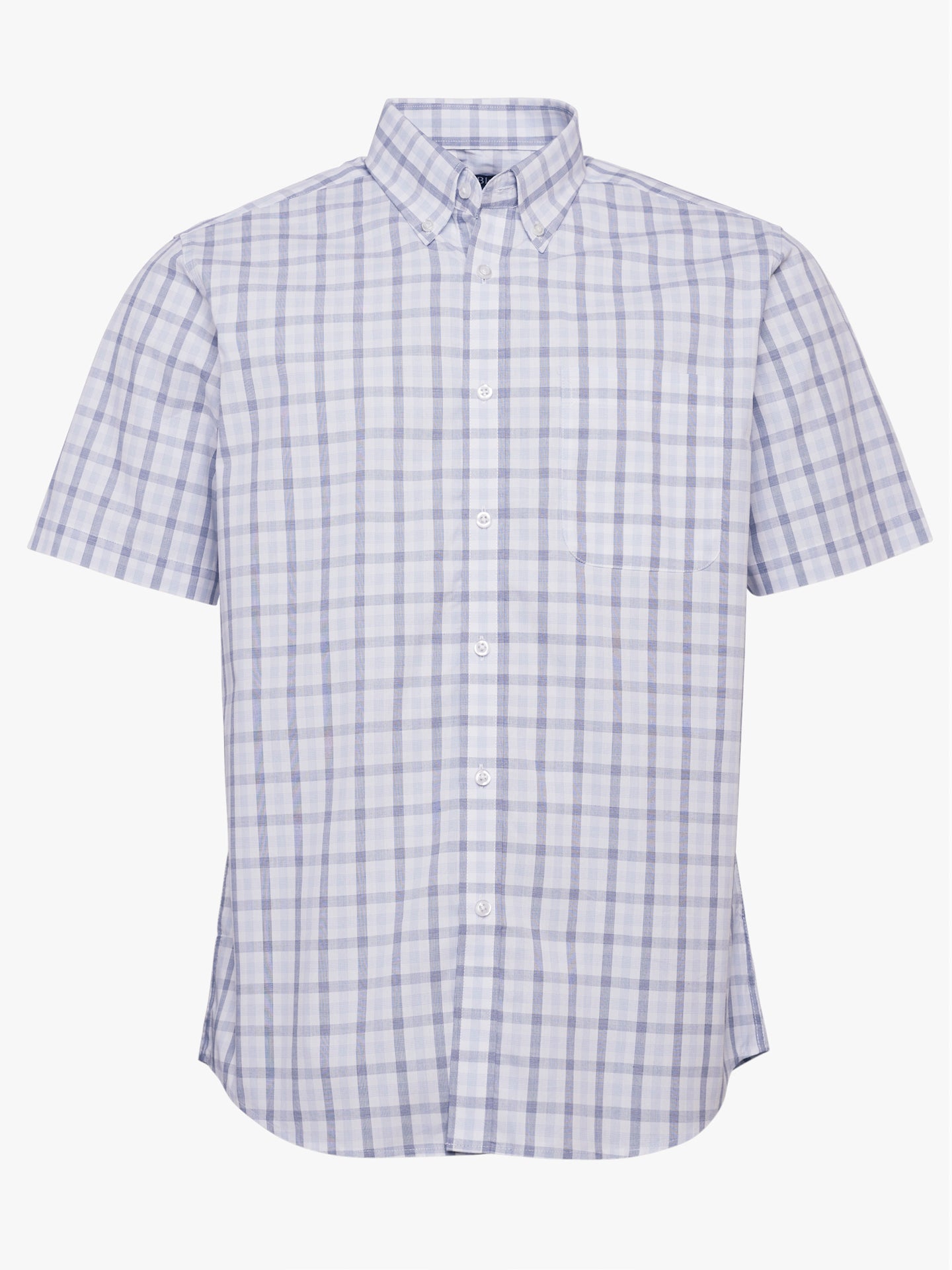 Camisa Popelina Regular Fit Azul Mr. Blue