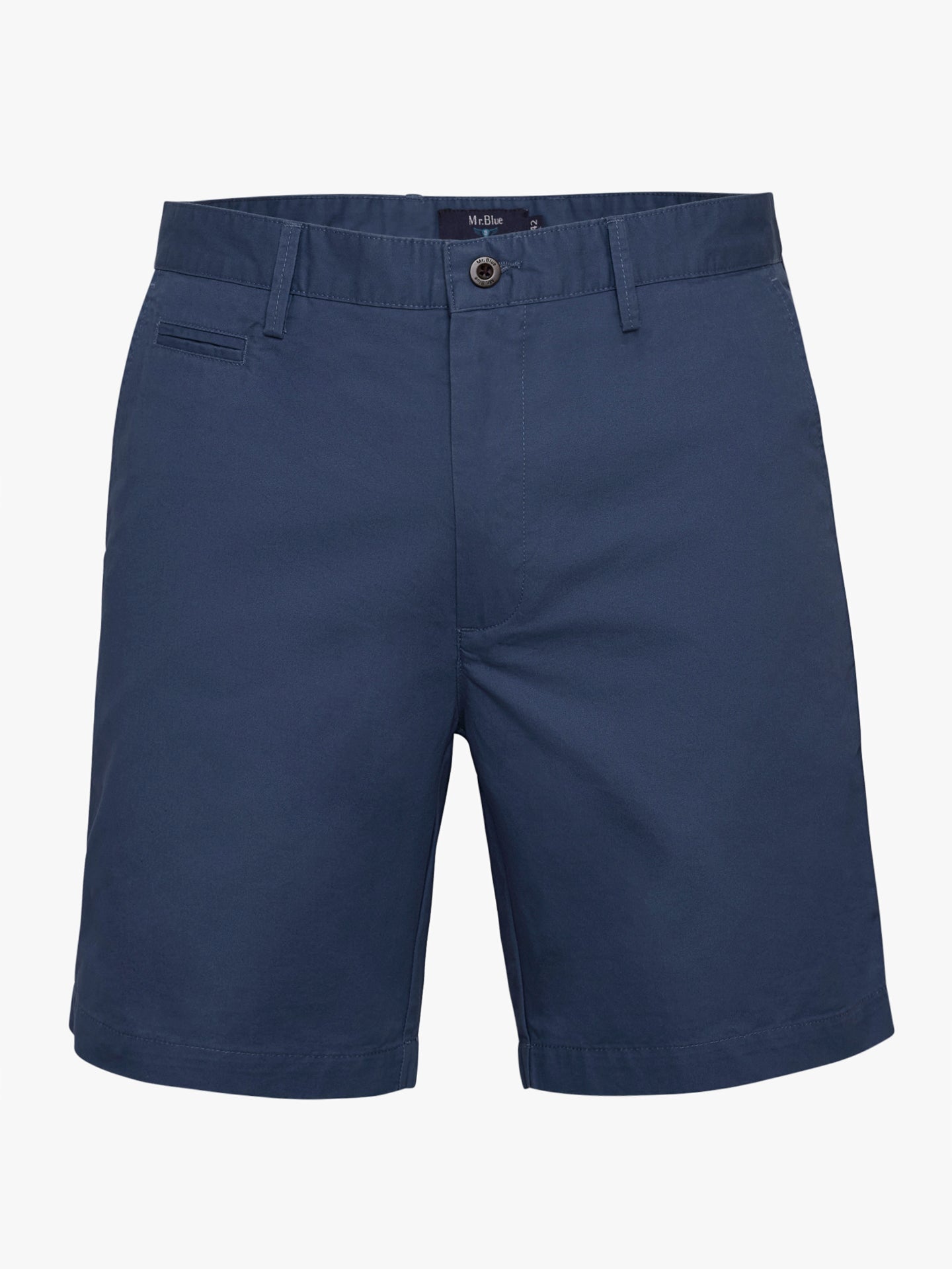 Pantalones cortos azules de corte slim de Mr. Blue
