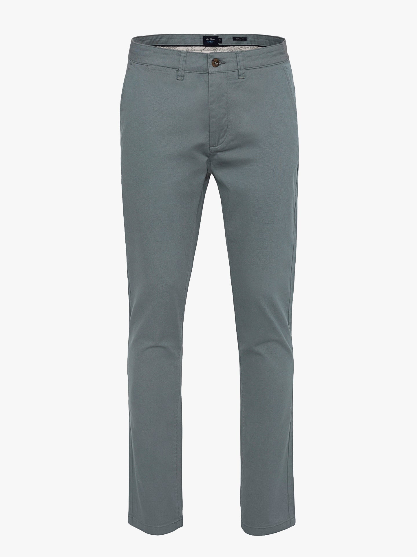 Chinos de sarga de corte estándar de Mr. Blue