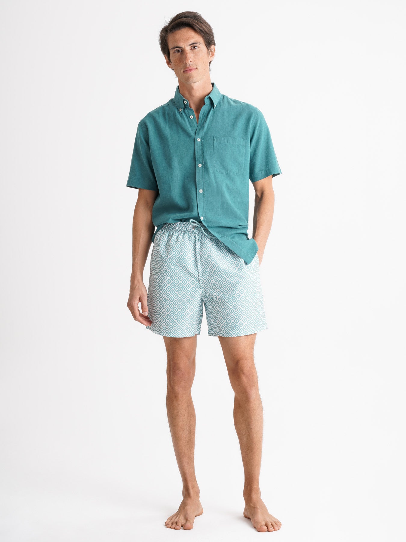 Mr. Blue Classic Swimsuit