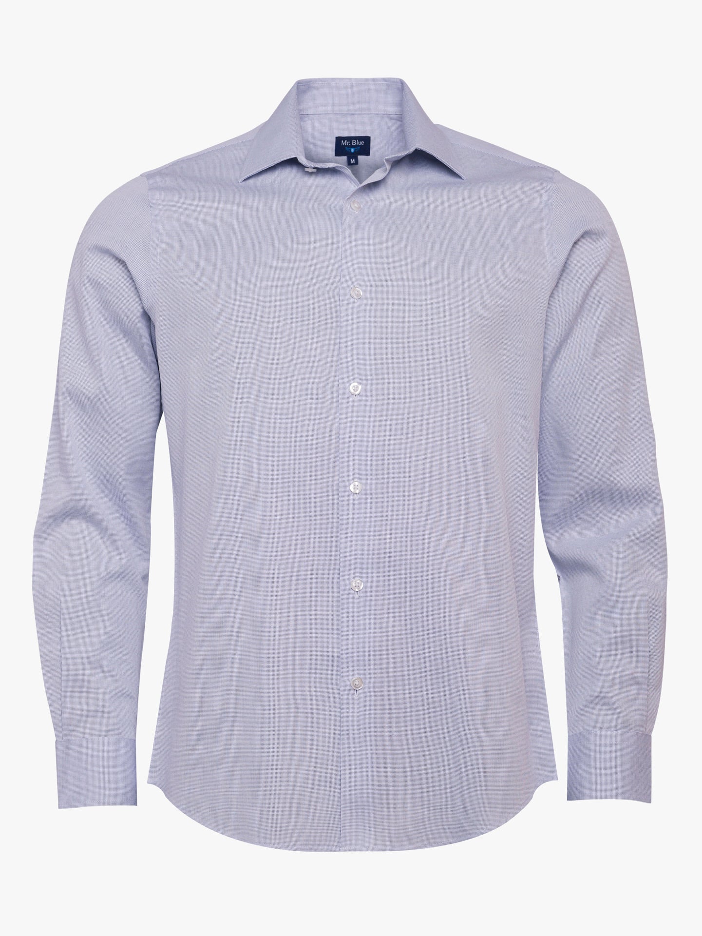 Slim Fit Dobby Blue Mr. Blue Shirt