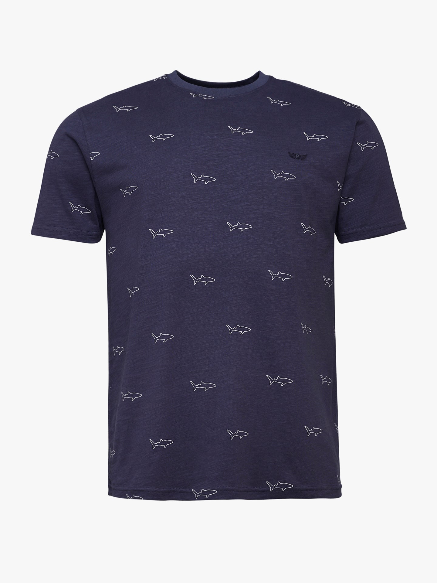 Mr. Blue 100% Cotton Blue T-Shirt
