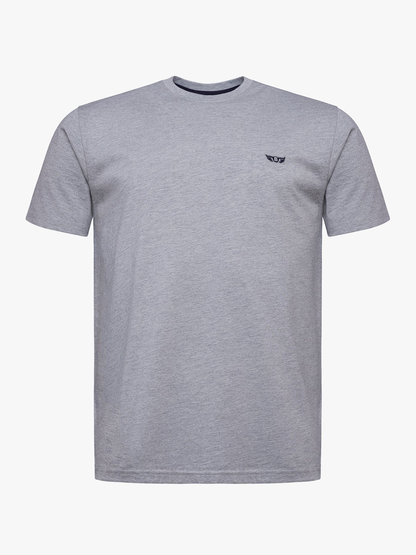 Mr. Blue 100% Cotton Gray T-Shirt