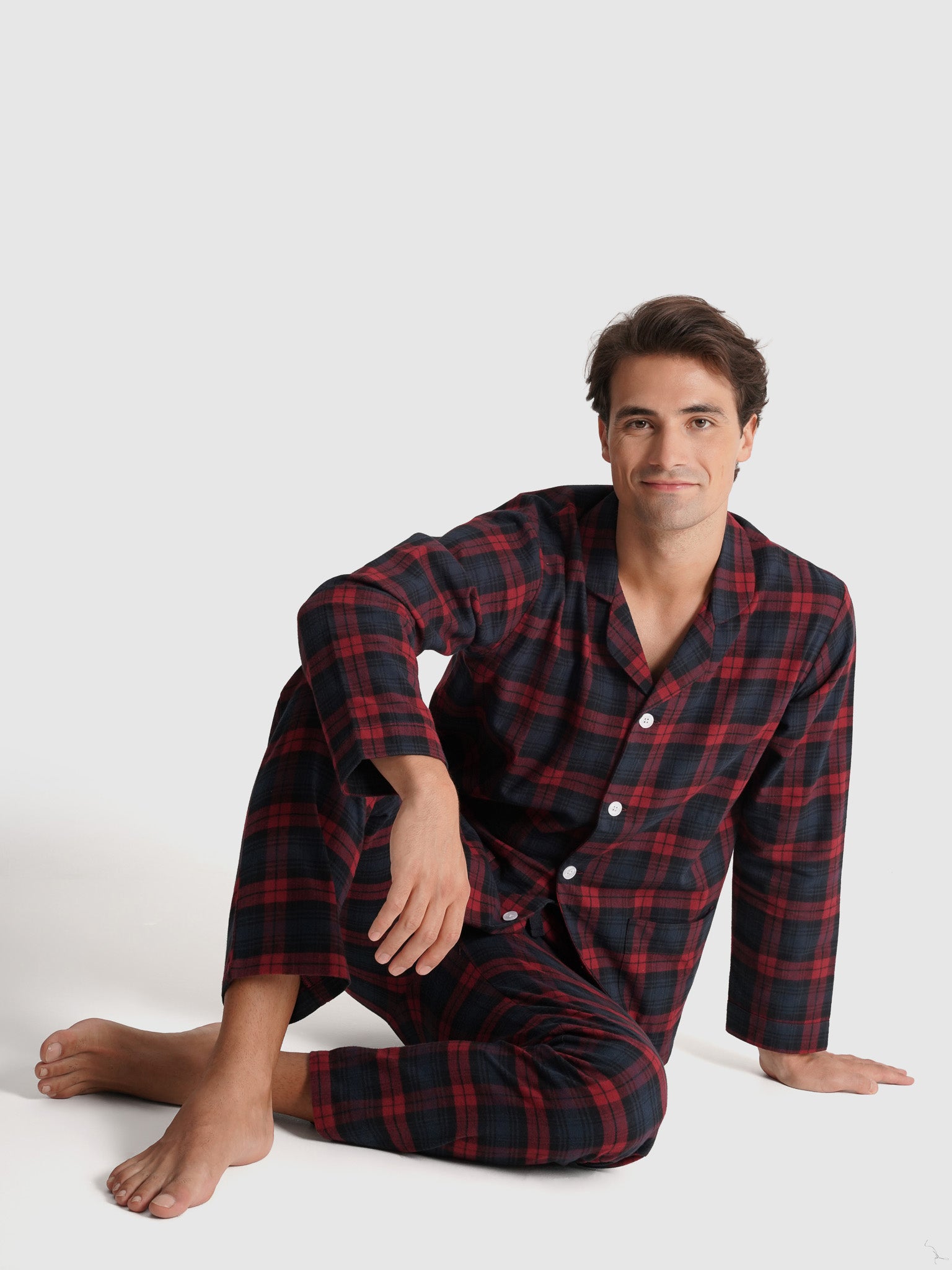 BLUE PAJAMA LONG SLEEVE CLASSIC FIT MR. BLUE