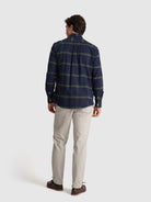 BLUE COTTON SHIRT LONG SLEEVE REGULAR FIT MR. BLUE