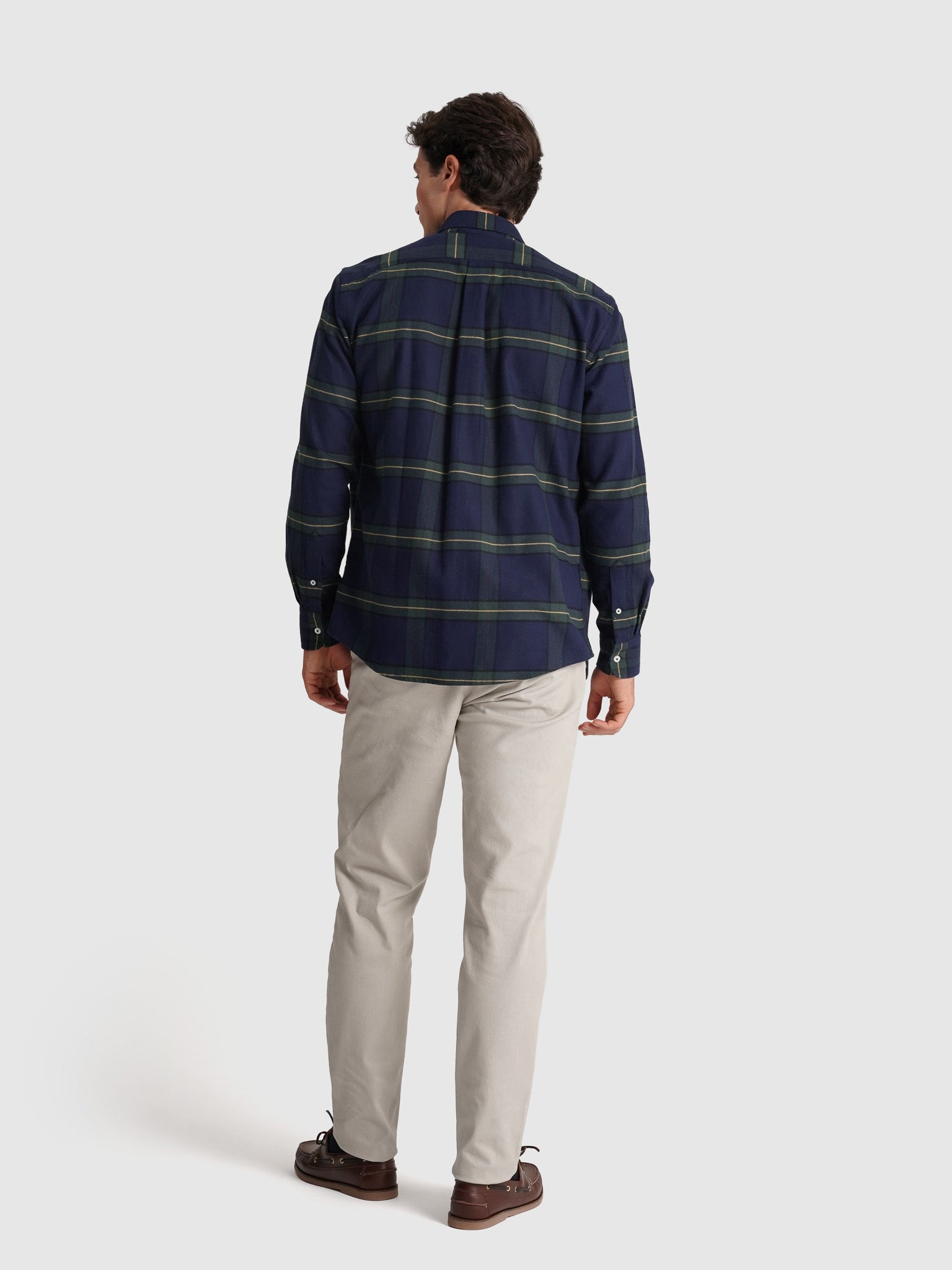BLUE COTTON SHIRT LONG SLEEVE REGULAR FIT MR. BLUE