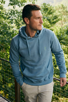 SUDADERA DE ALGODÓN AZUL MANGA LARGA REGULAR FIT MR. AZUL