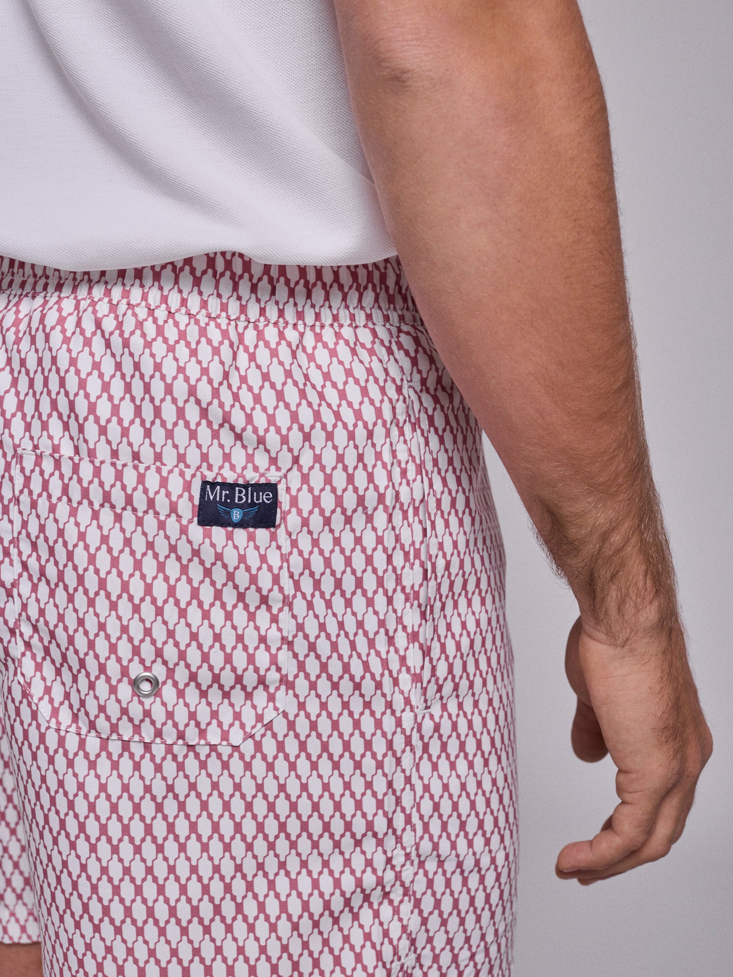 FATO BANHO ROSA REGULAR FIT MR. BLUE