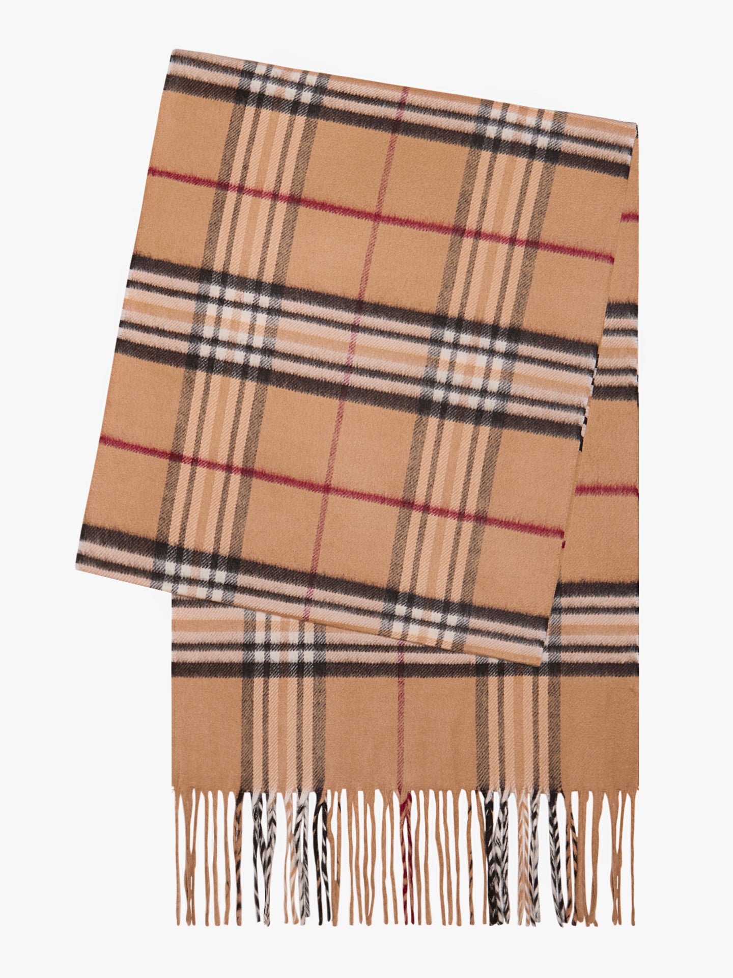 BEIGE SCARF MR. BLUE
