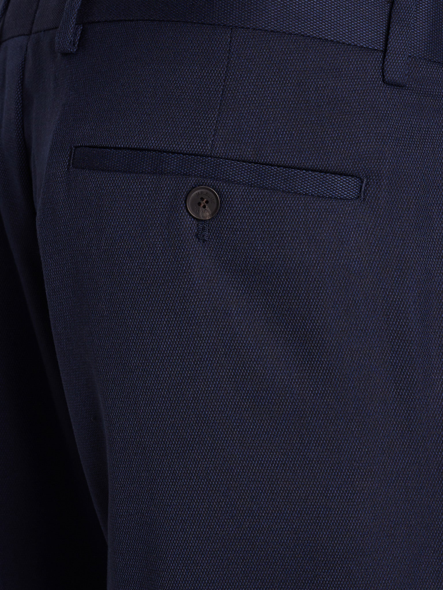 FATO AZUL MANGA COMPRIDA REGULAR FIT MR. BLUE