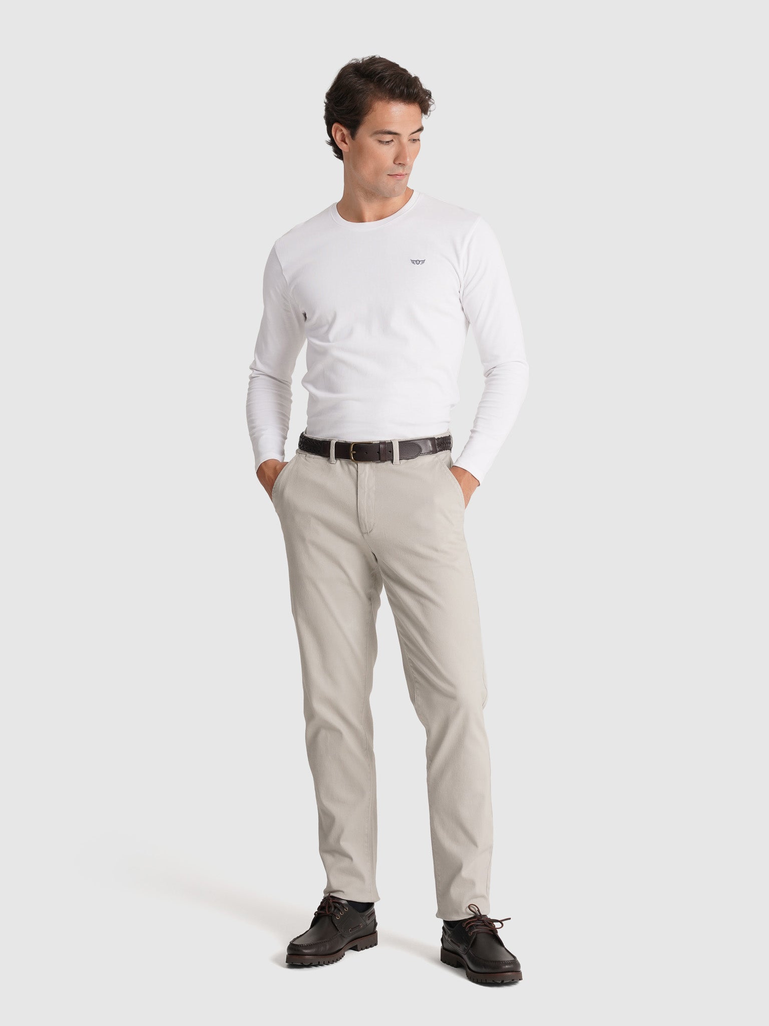 ALGODÓN BEIGE REGULAR FIT MR. AZUL