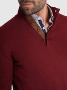 LONG SLEEVE CASHMERE PULLOVER REGULAR FIT MR. BLUE