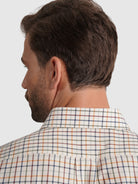 CAMISA ALGODÓN ROJA MANGA LARGA REGULAR FIT MR. AZUL